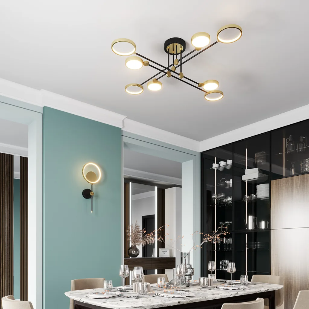 Люстра потолочная Odeon Light 4320/75CL DENZEL