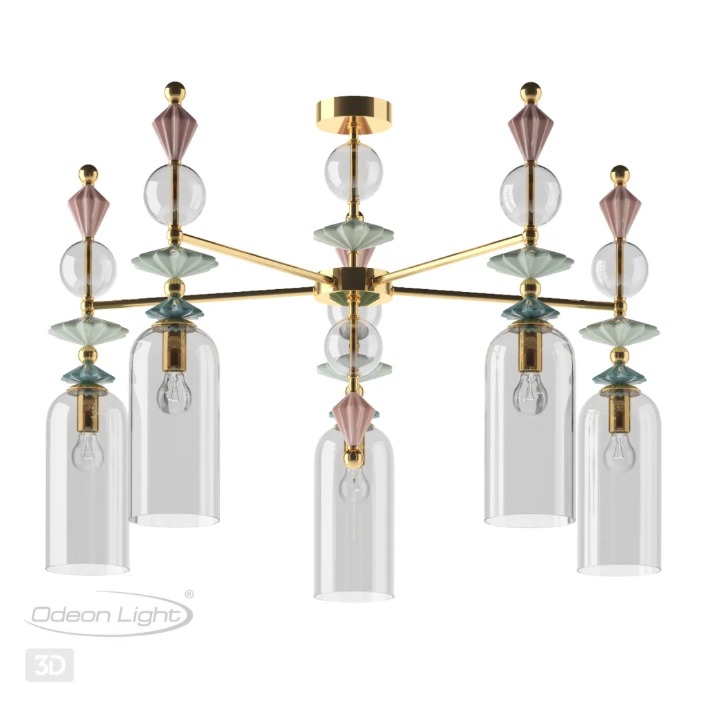 Люстра потолочная Odeon Light 4855/5C BIZET