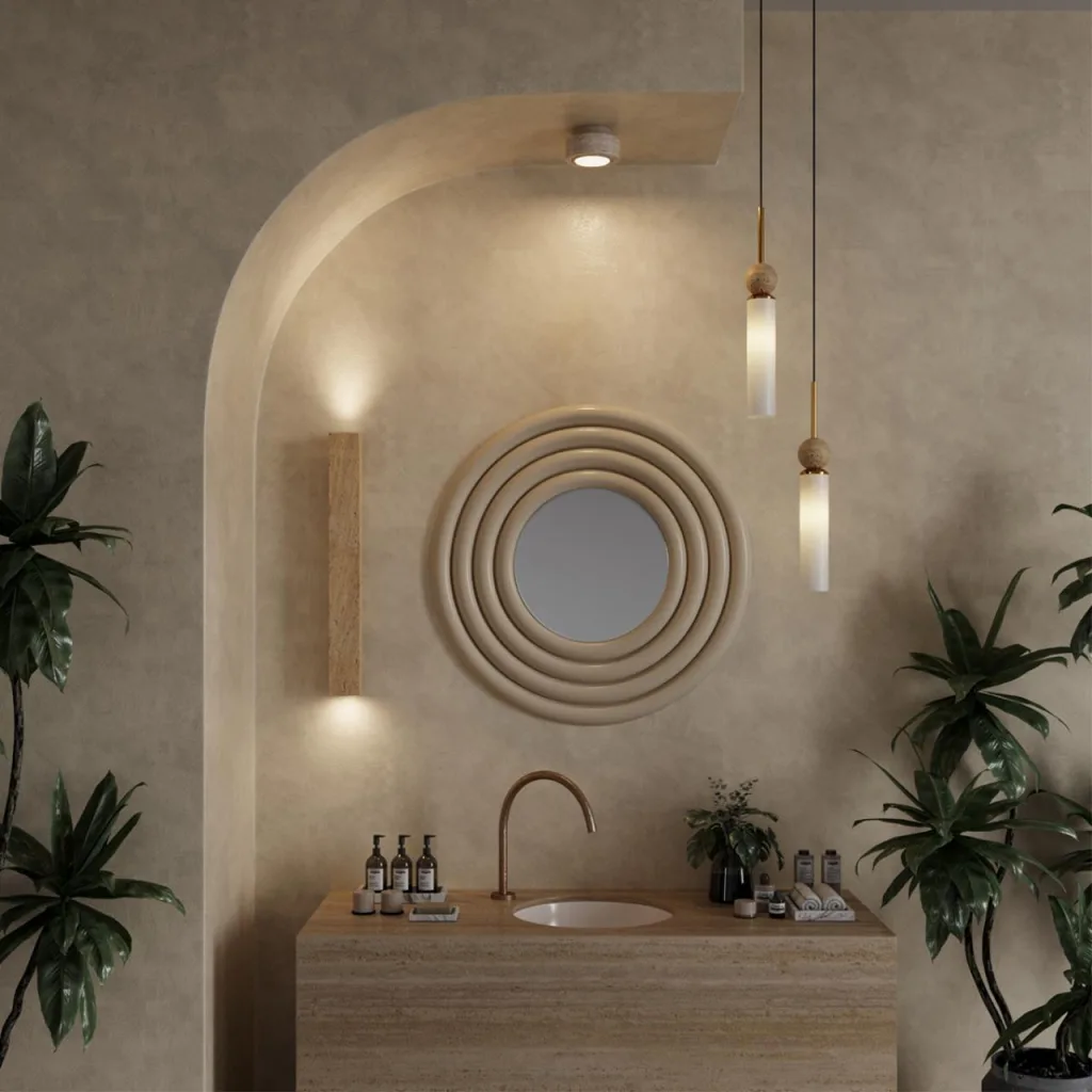 Потолочный светильник Odeon Light 6625/1C TRAVERTINO