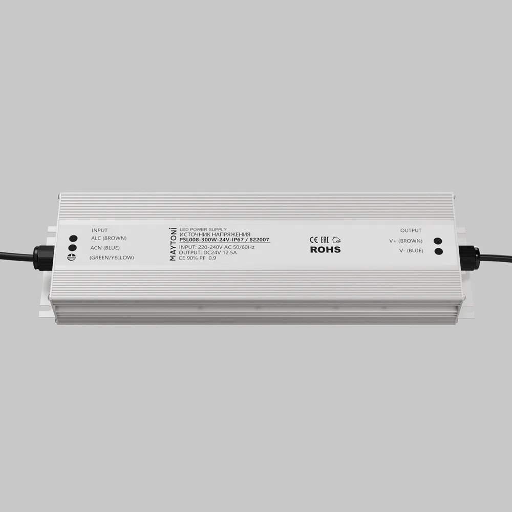 Источник напряжения PSL008 24В 300Вт IP67 822007