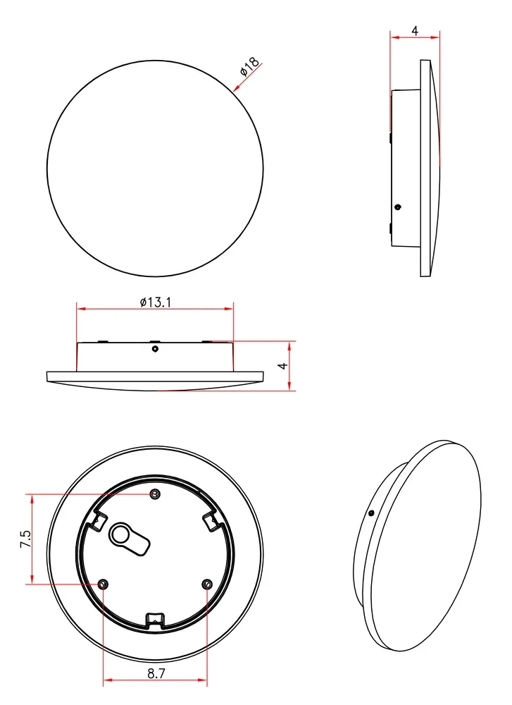 Фасадный светильник Arte Lamp NIMBO