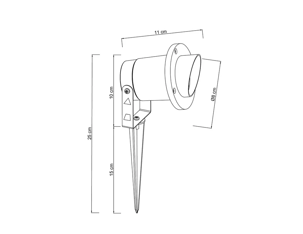 Грунтовый светильник Arte Lamp ELSIE