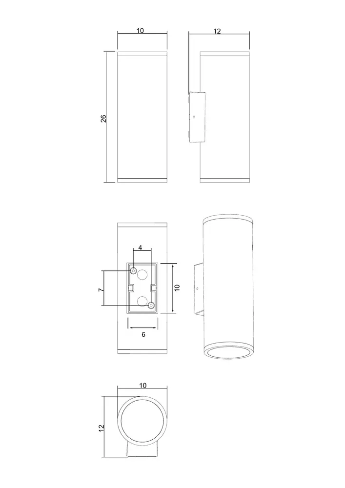 Фасадный светильник Arte Lamp TORCULAR