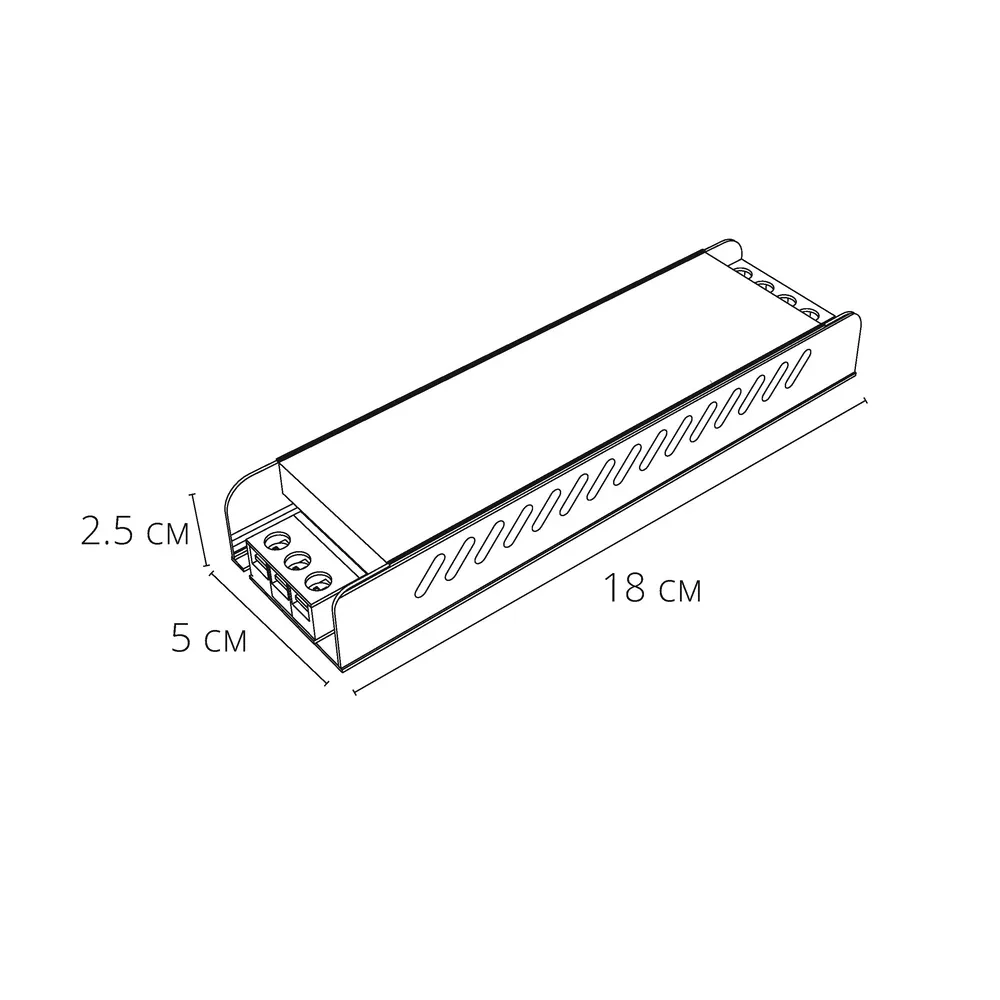 Блок питания 24V 150W 6.25А Arte Lamp STANDART