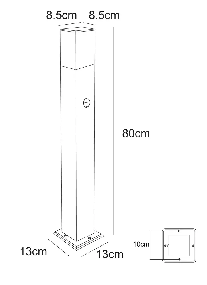 Ландшафтный светильник Arte Lamp PLATE