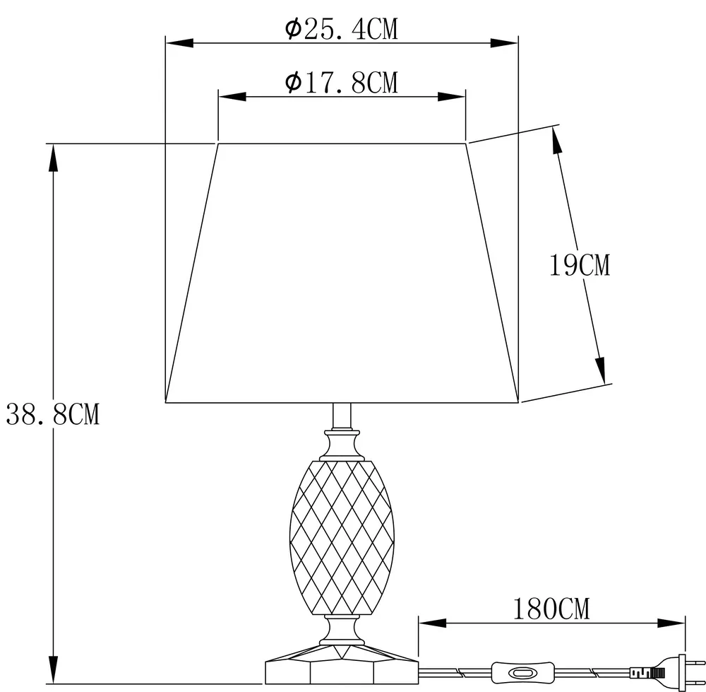 Декоративная настольная лампа Arte Lamp AZALIA