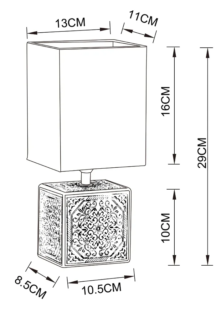 Декоративная настольная лампа Arte Lamp FIORI