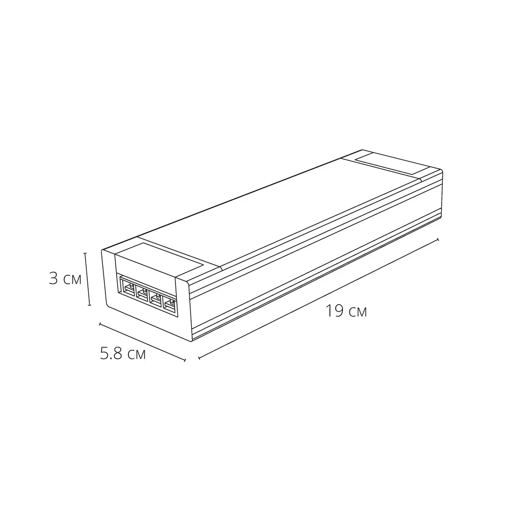 Блок питания 48V 150W 3.125А Arte Lamp PRO