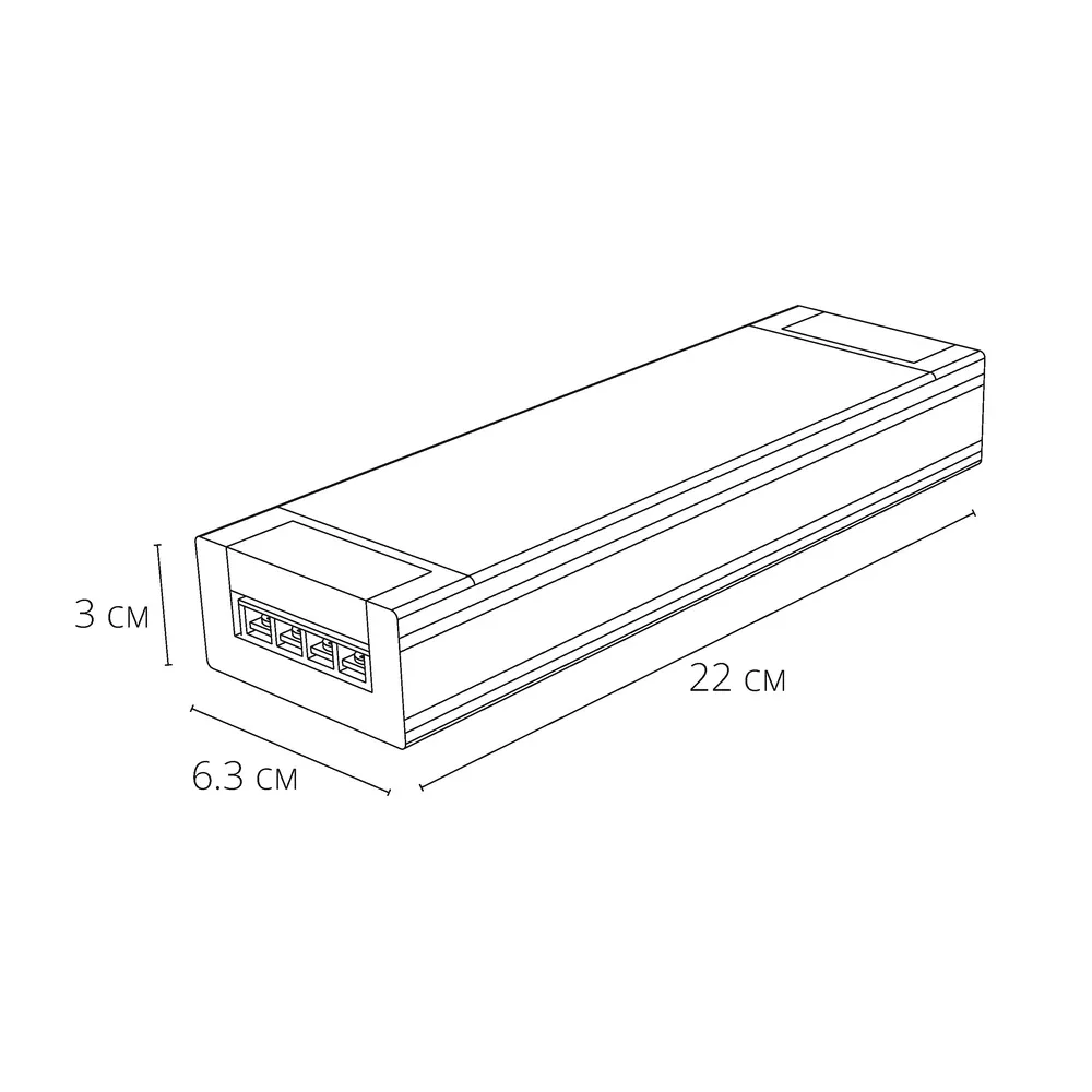 Блок питания 48V 250W 5.2А Arte Lamp PRO