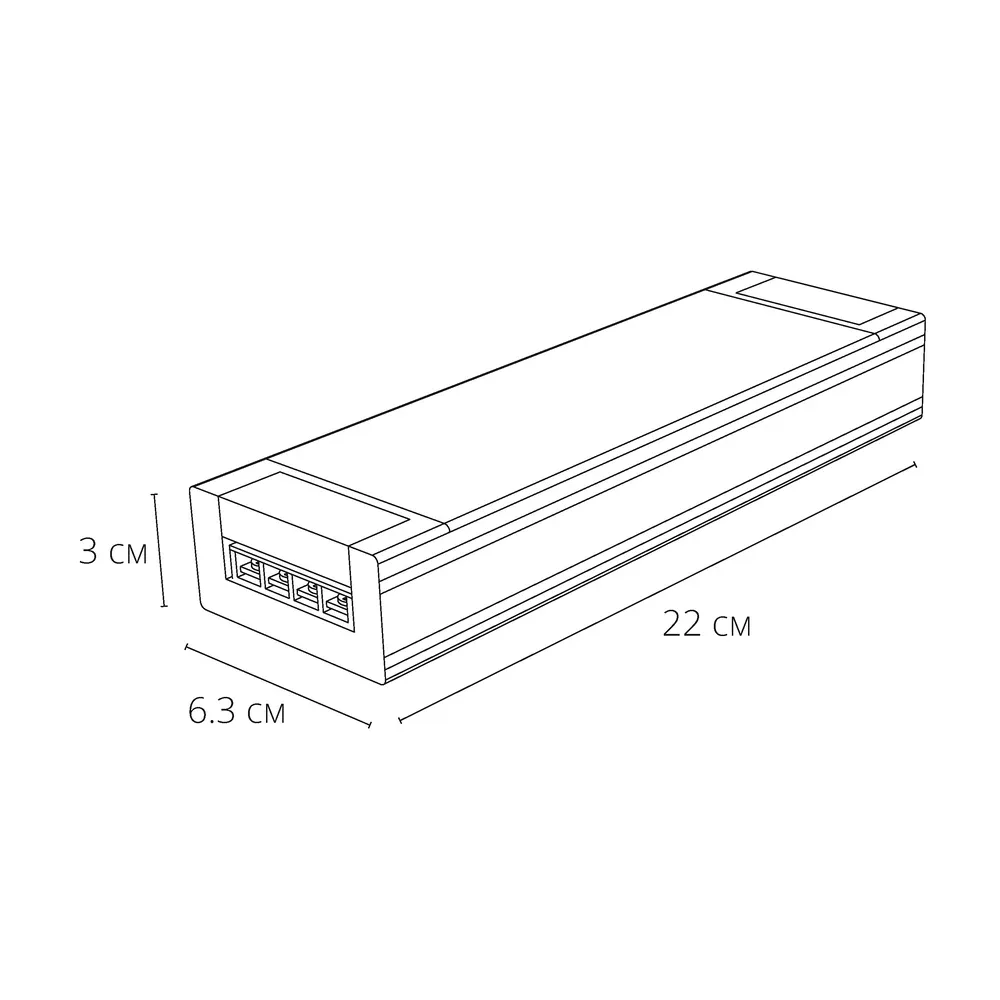 Блок питания 48V 300W 5.2А Arte Lamp PRO