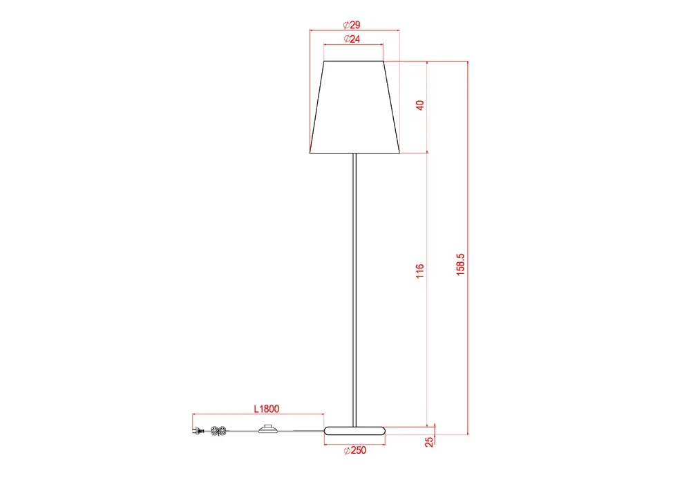 Торшер Arte Lamp ALEA