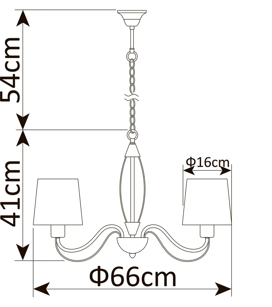 Подвесная люстра Arte Lamp ORLEAN