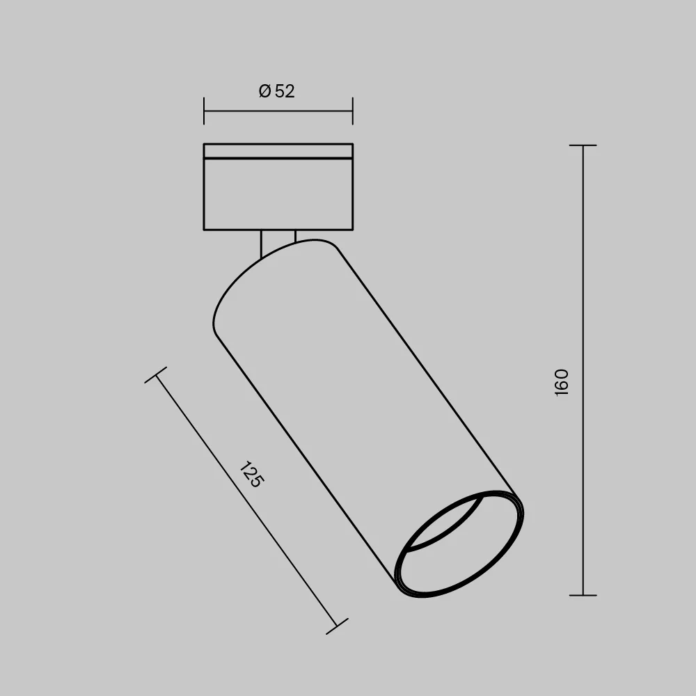 Потолочный светильник Фокус / FOCUS LED 12 Вт 4000 К 50°