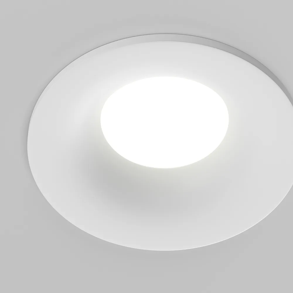 Встраиваемый светильник Изящность / Slim 1*GU10 10 Вт IP 44