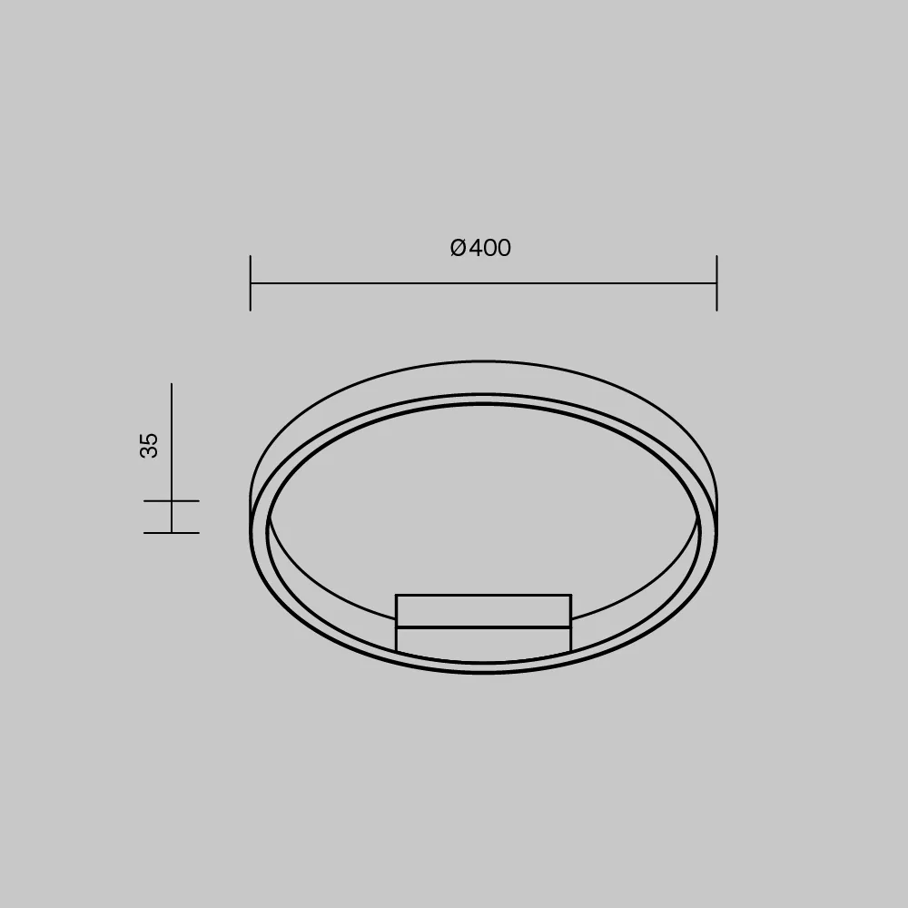 Потолочный светильник Рим / Rim 2600-3500К 24Вт
